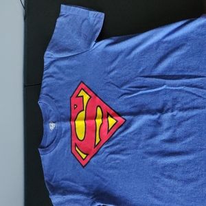 Boys size XL(14/16) slightly used Superman Blue Tshirt